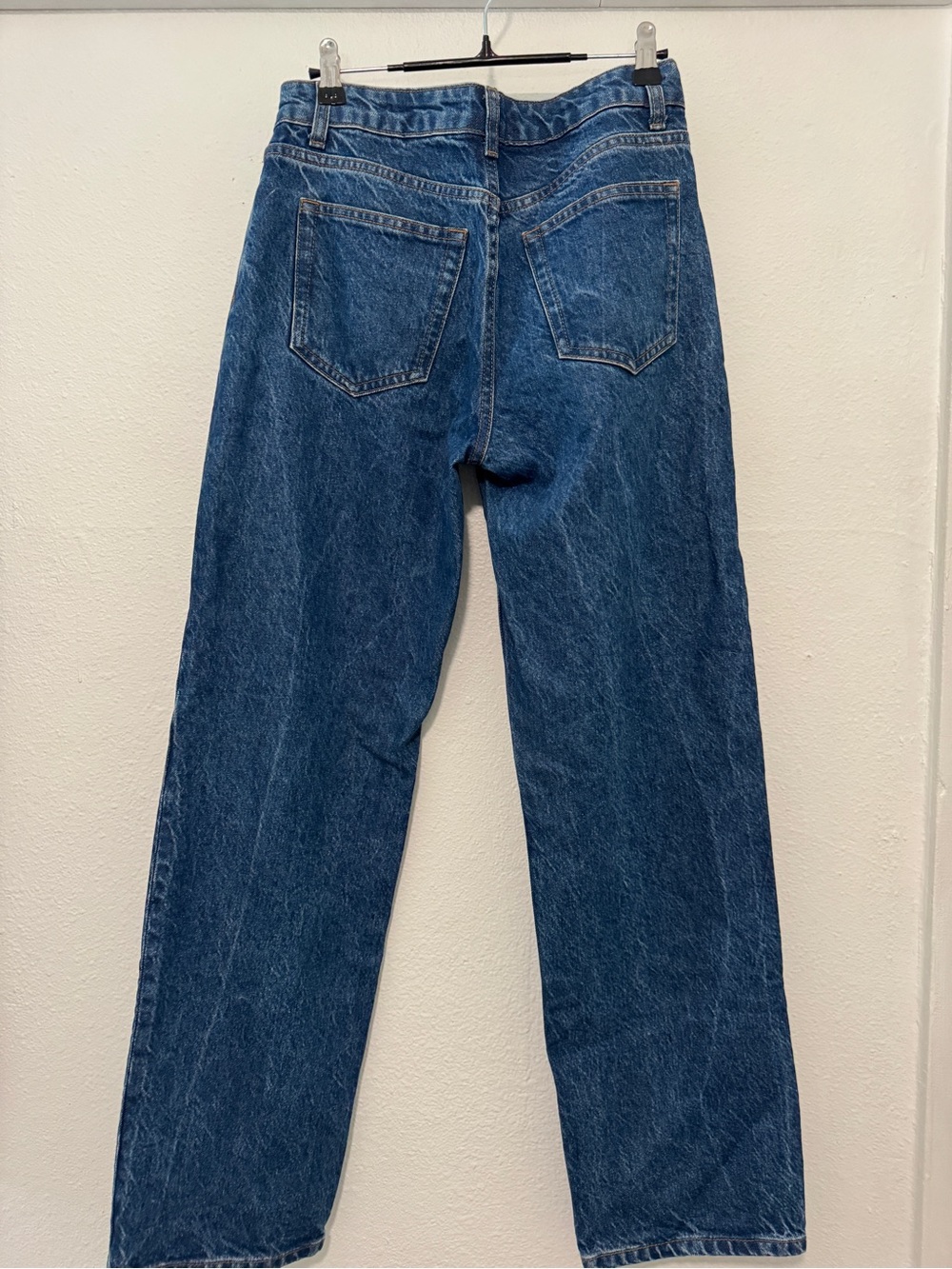 Reformation Charlee Low Rise Jean in Dark Blue - Picture 2 of 3